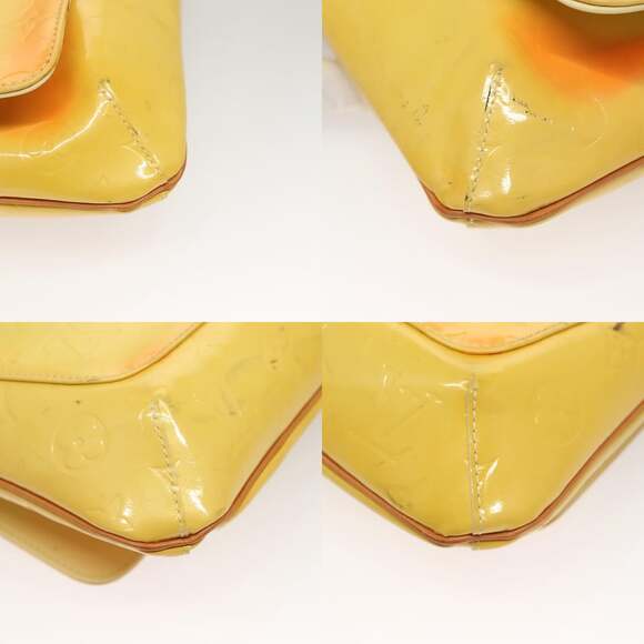 LOUIS VUITTON Monogram Vernis Thompson Street Bag Yellow M91071 - Picture 10 of 12